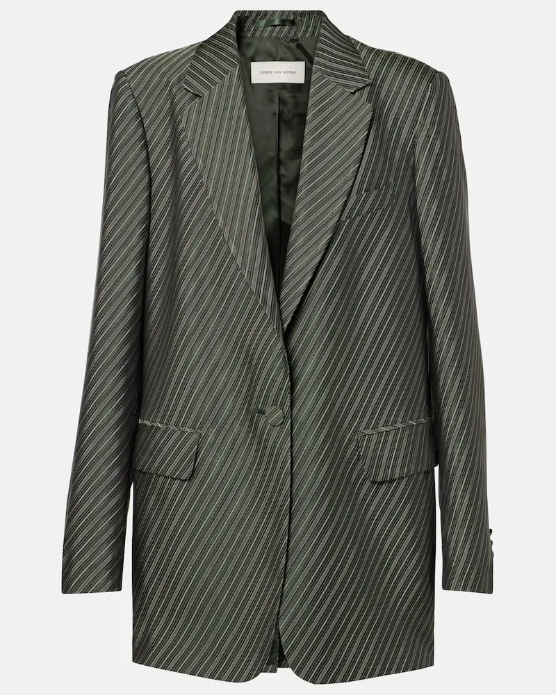 Dries van Noten Blazer Grün