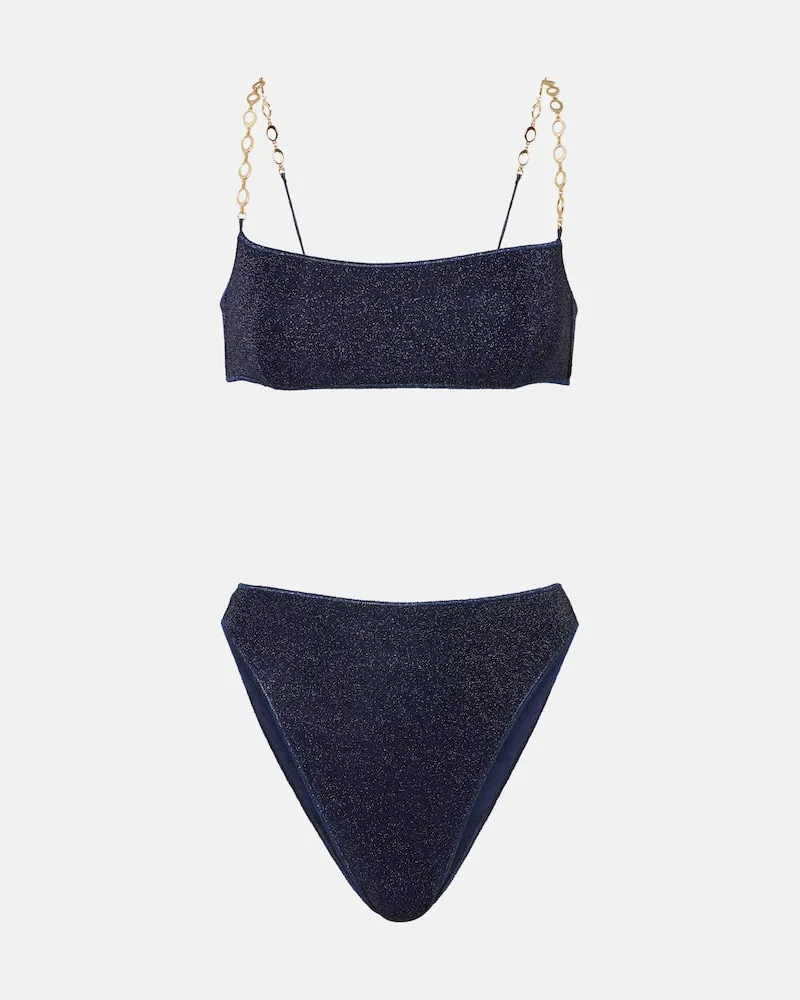 Oséree Oséree Bikini Lumière O-Chain Blau