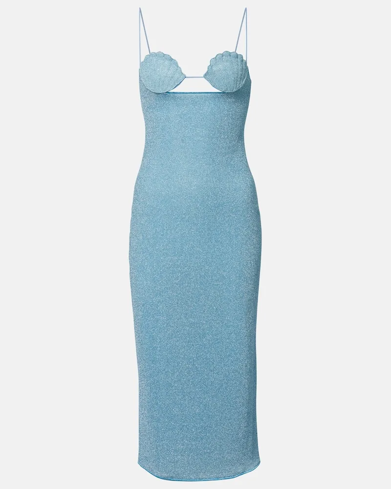 Oséree Oséree Midikleid Lumière Blau