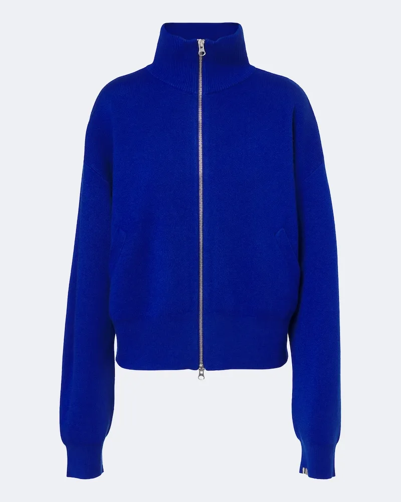 extreme cashmere Pullover N°385 Xtra Cute aus Kaschmir Blau