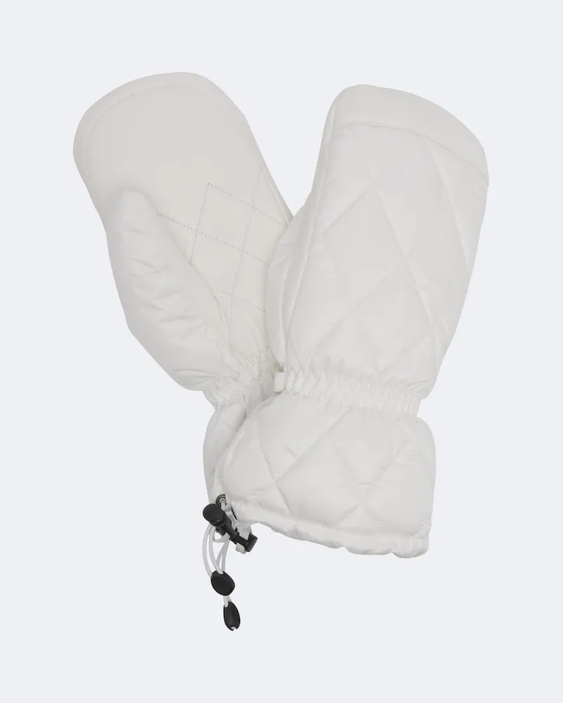 Bogner Skihandschuhe Selia mit Leder Weiß