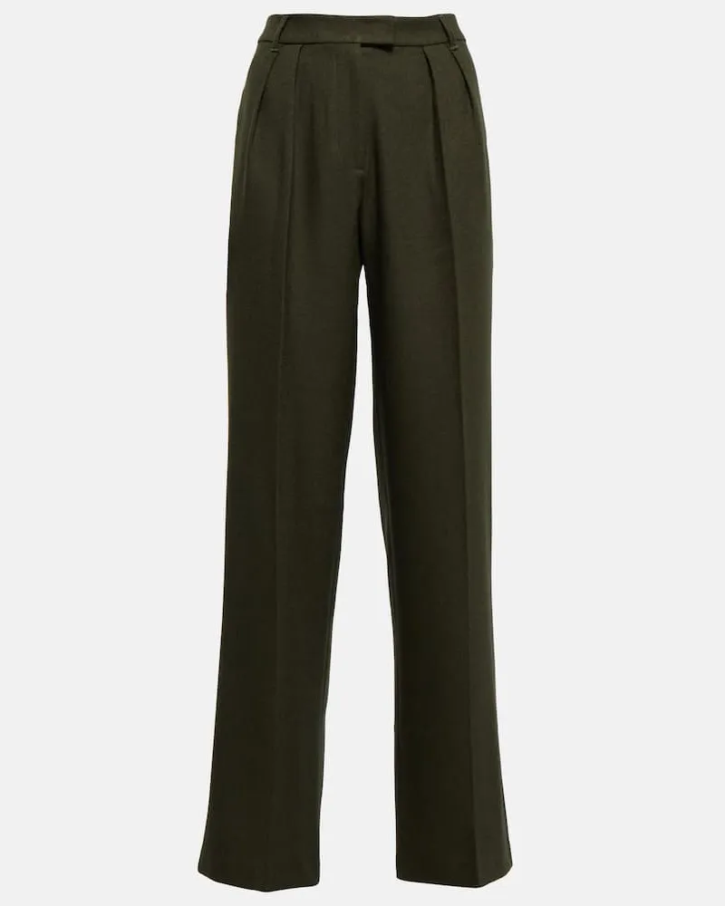 Aya Muse High-Rise-Hose Ori Grün