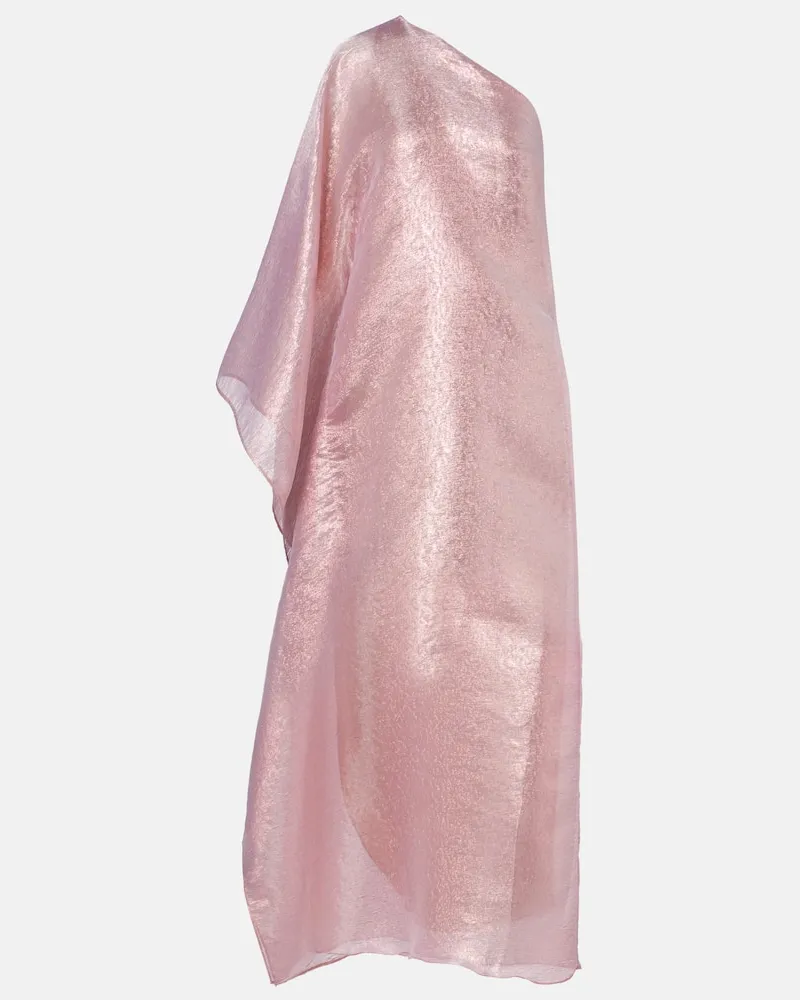 Taller Marmo One-Shoulder-Robe Betsy Pink