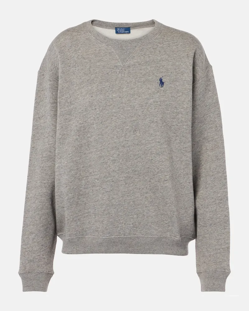 Ralph Lauren Sweatshirt aus einem Baumwollgemisch Grau
