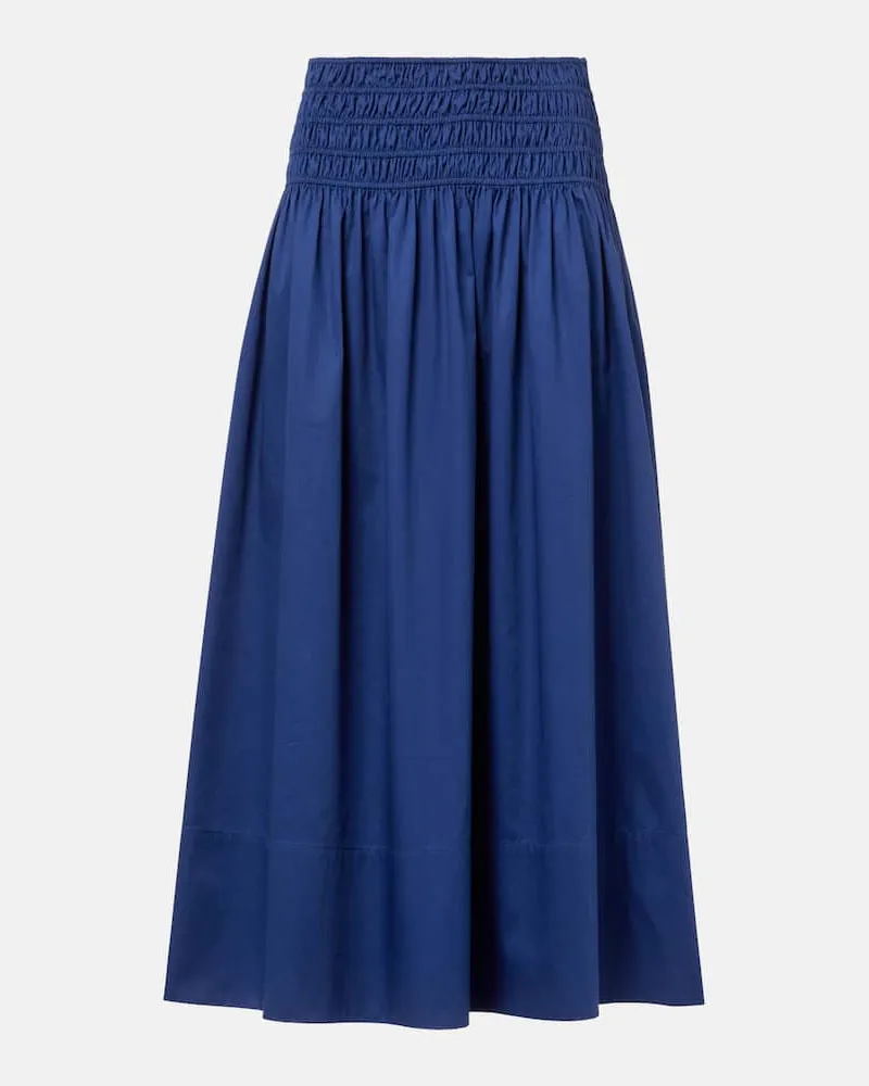 Joseph Midirock Leonie aus Baumwollsatin Blau