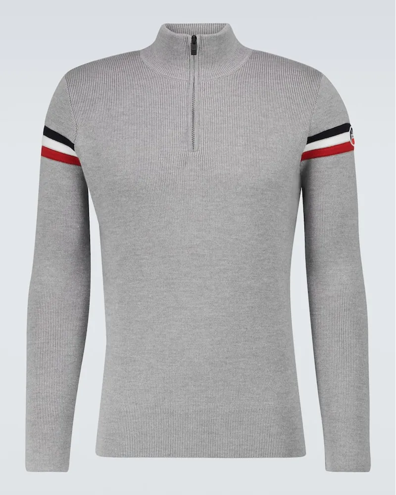 FUSALP Pullover Wengen IV aus Wolle Grau