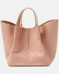 Victoria Beckham Tote W11 Mini aus Leder Pink