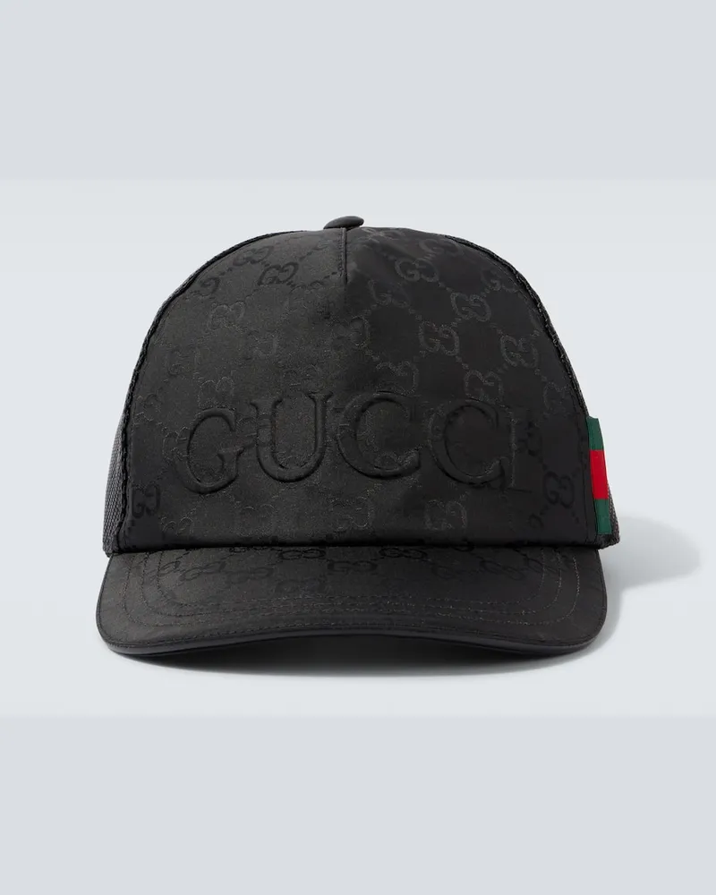 Gucci Baseballcap GG Web Schwarz
