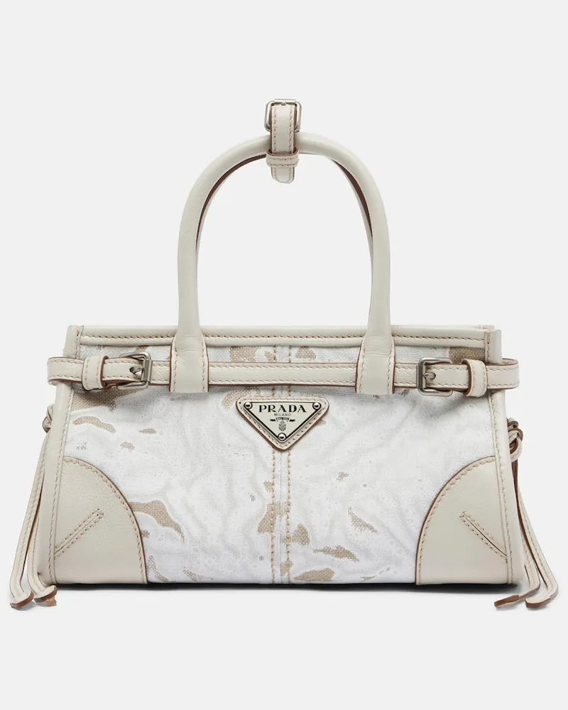 Prada Henkeltasche Prada Bonnie Small Weiß