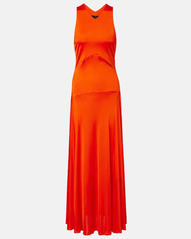 Proenza Schouler Maxikleid Naia aus Jersey Orange