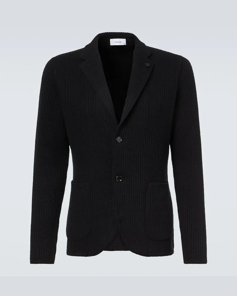LARDINI Cardigan aus Kaschmir Schwarz