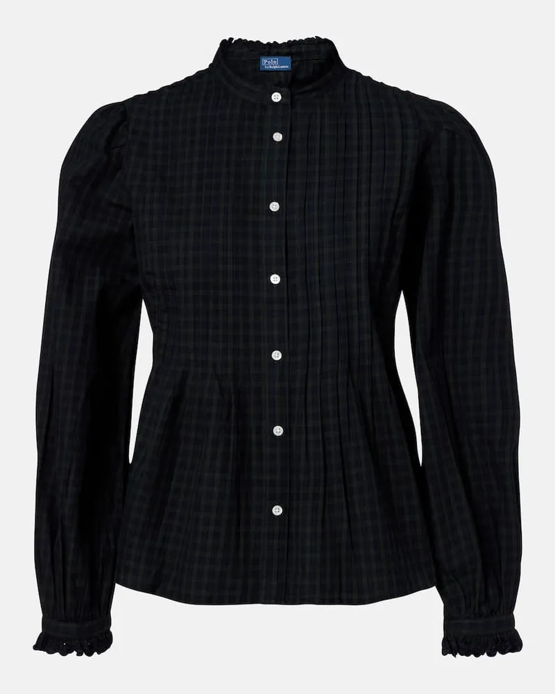 Ralph Lauren Hemd aus Baumwolle Blau
