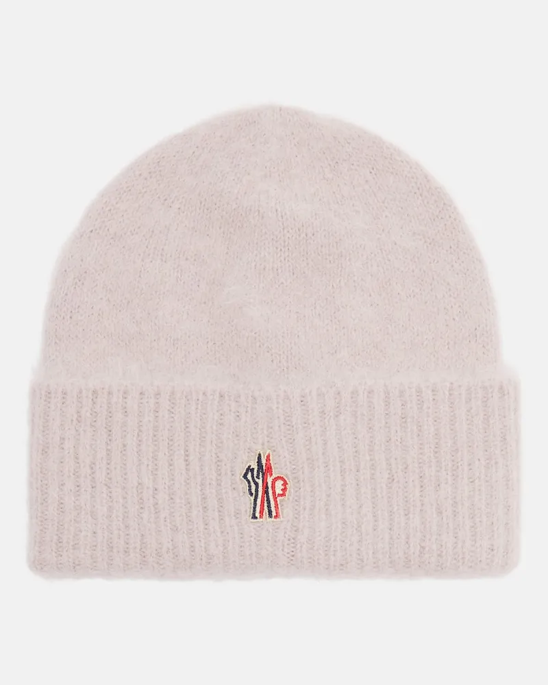 Moncler Mütze aus einem Alpakawollgemisch Pink