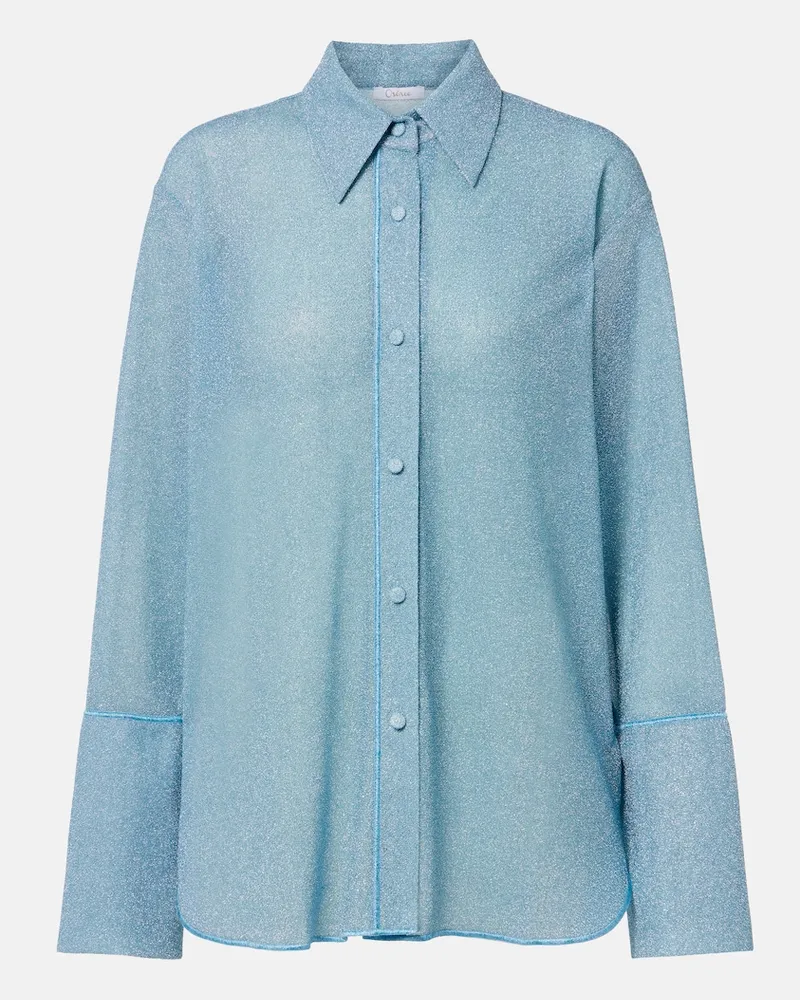 Oséree Oséree Hemd Lumière Blau