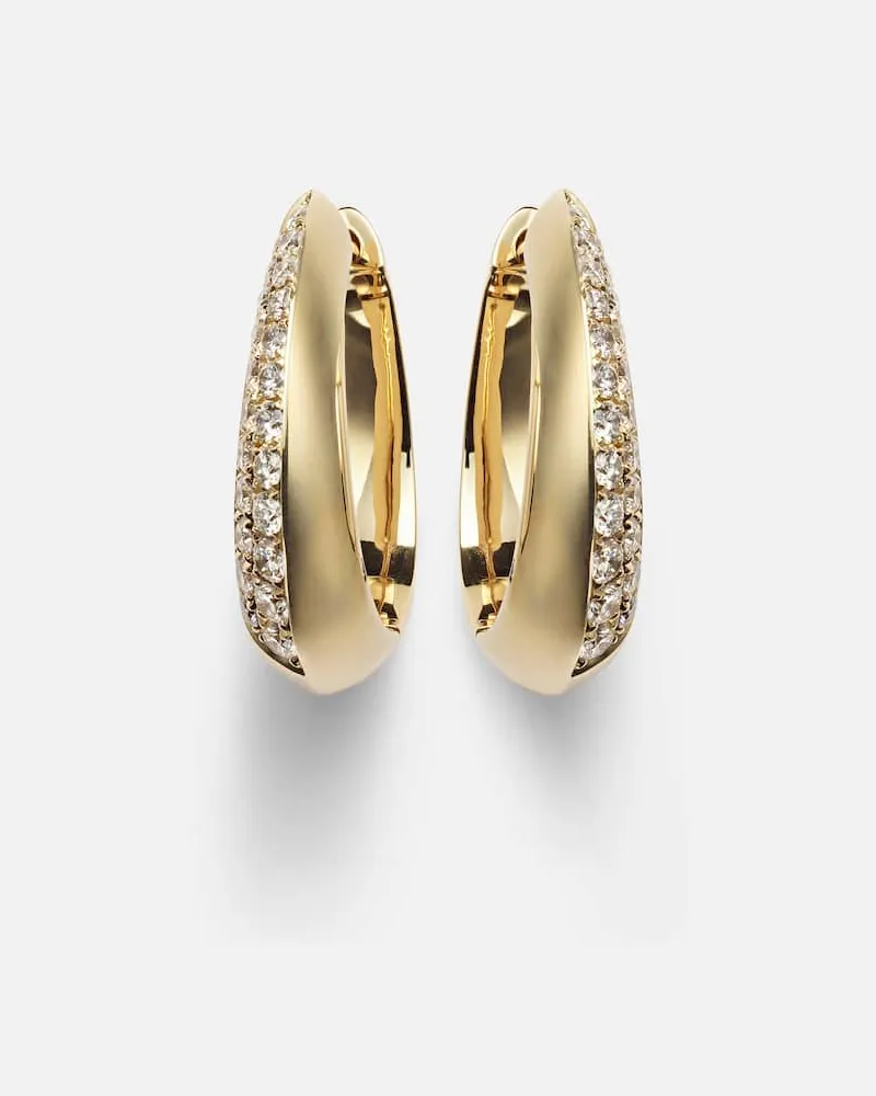 ANITA KO Ohrringe aus 18kt Gelbgold mit Diamanten Gold