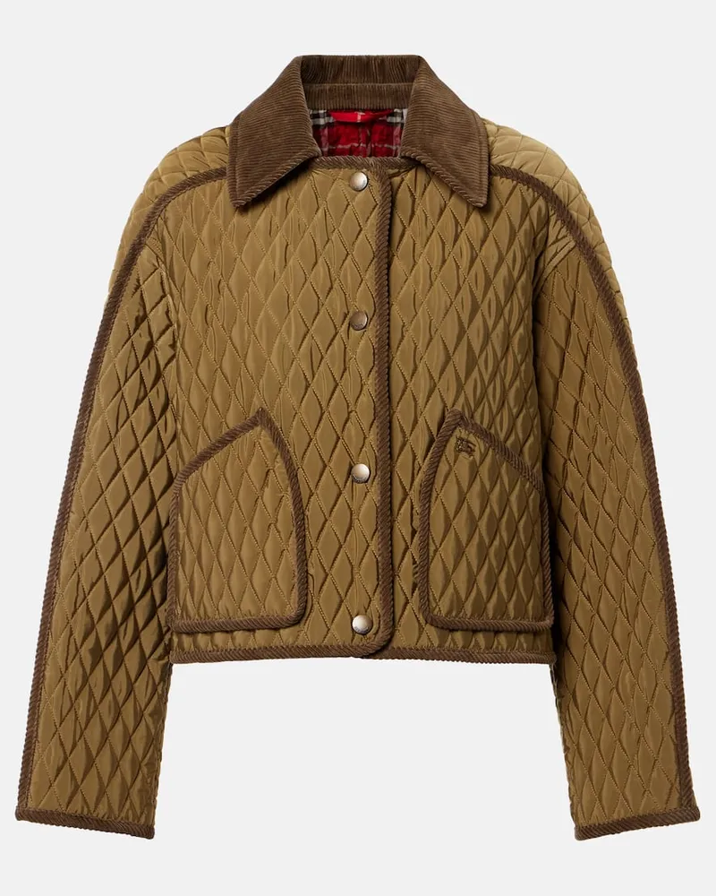 Burberry Steppjacke Floriston Braun