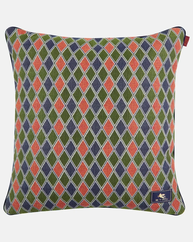 Etro Outdoor-Kissen Lyrombo Blau