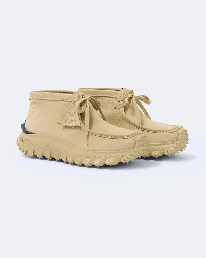 Moncler X Clarks Sneakers Trailgrip Wallabee GTX Beige