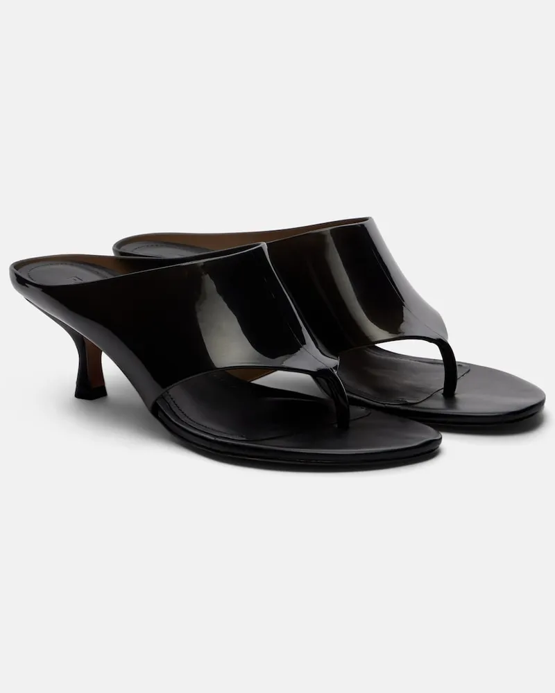 FARM Rio Sandalen mit Leder Schwarz