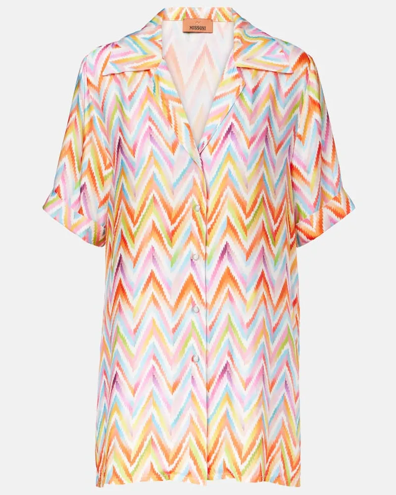 Missoni Oversize-Hemd Orange