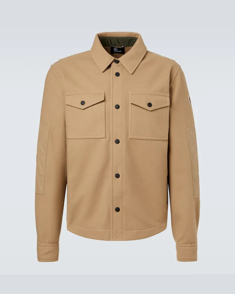 Moncler Hemdjacke Après Ski Beige
