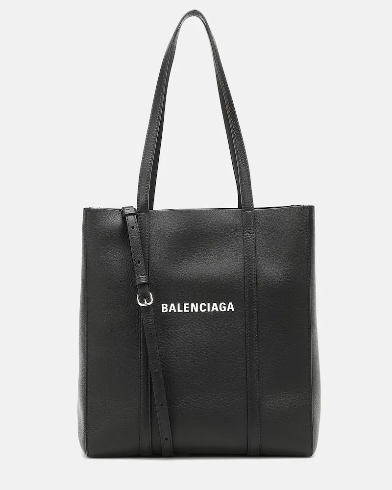 Balenciaga Tote Everyday XS aus Leder Schwarz