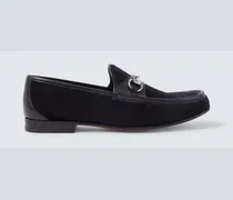 Loafers Horsebit aus Kalbshaar