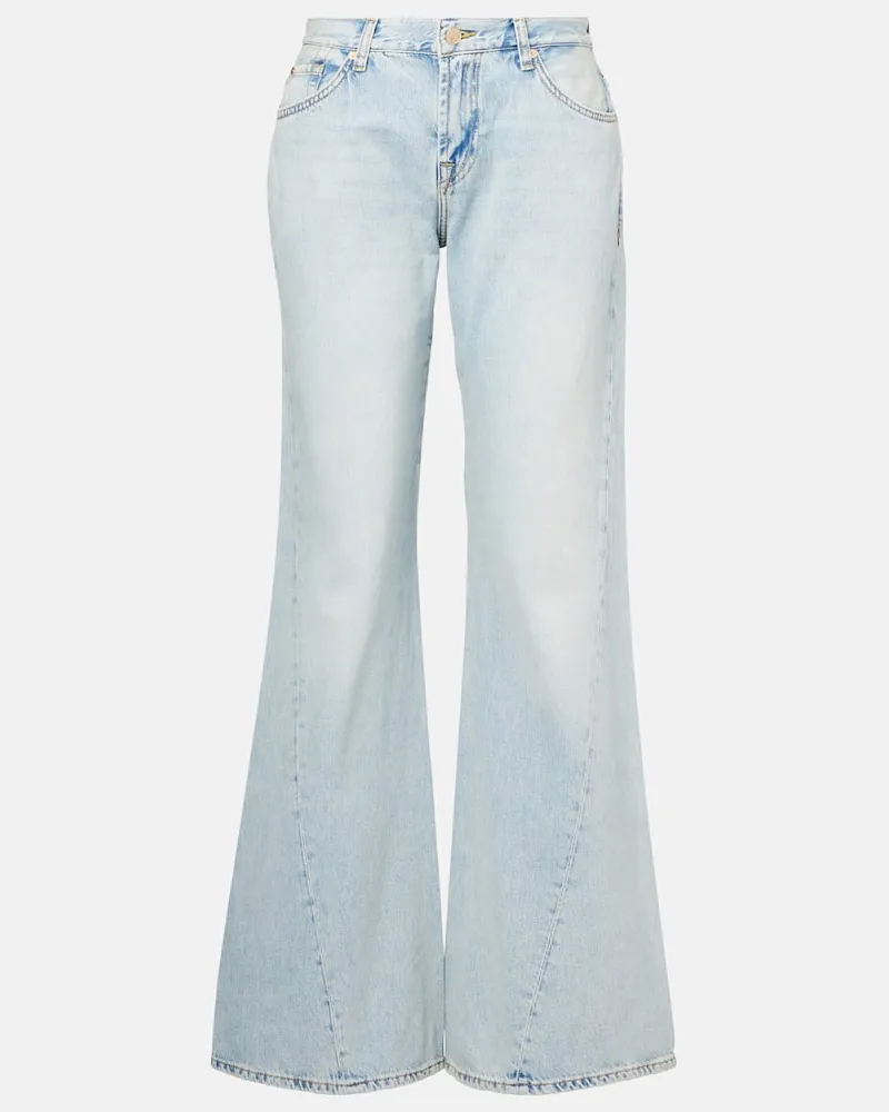 7 for all mankind Mid-Rise Flared Jeans Spencer Blau