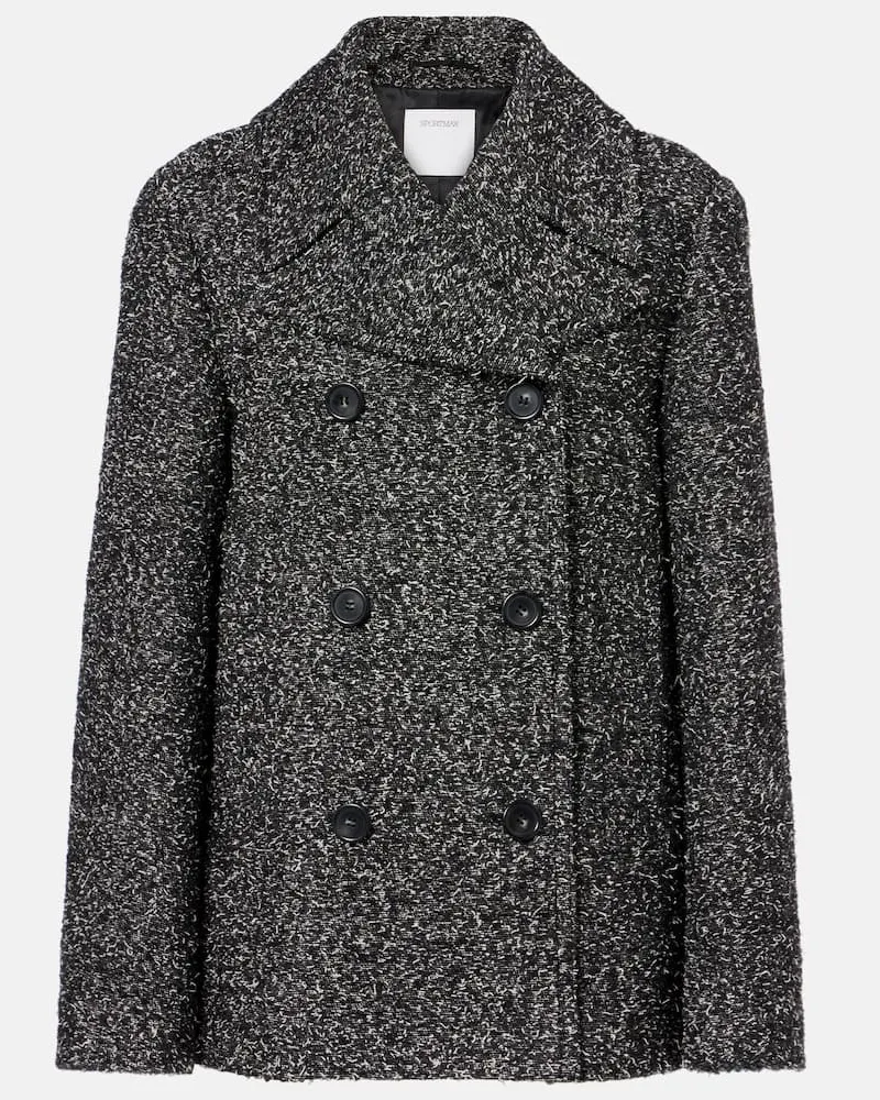 SPORTMAX Mantel Olaf Schwarz