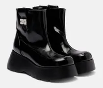 Ankle Boots Kat aus Satin