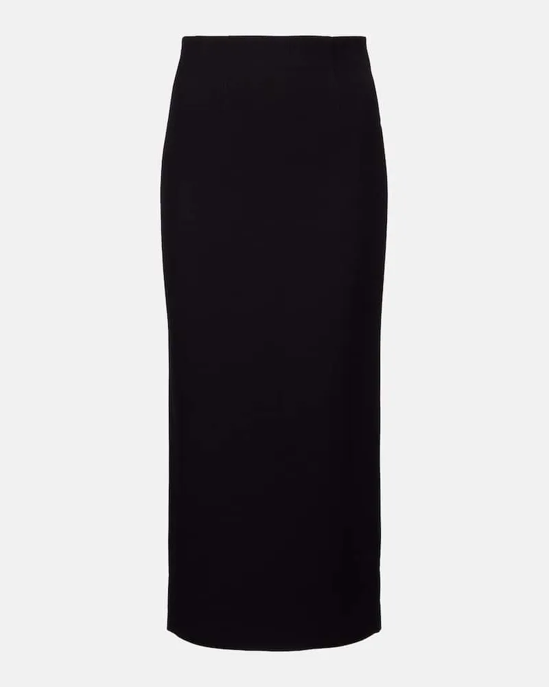 Roland Mouret Bleistifrock aus Crêpe Schwarz
