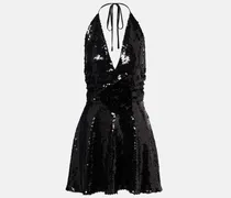 Minikleid mit Pailletten