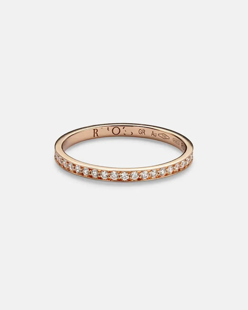 Repossi Bridal Ring aus 18kt Roségold mit Diamanten Rosa