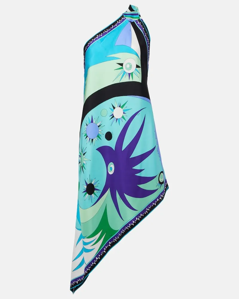 Emilio Pucci Minikleid Stella aus Seide Multicolor