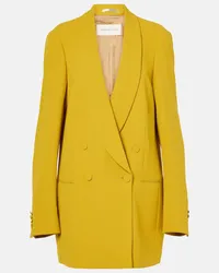 Dries van Noten Oversize-Blazer Gelb