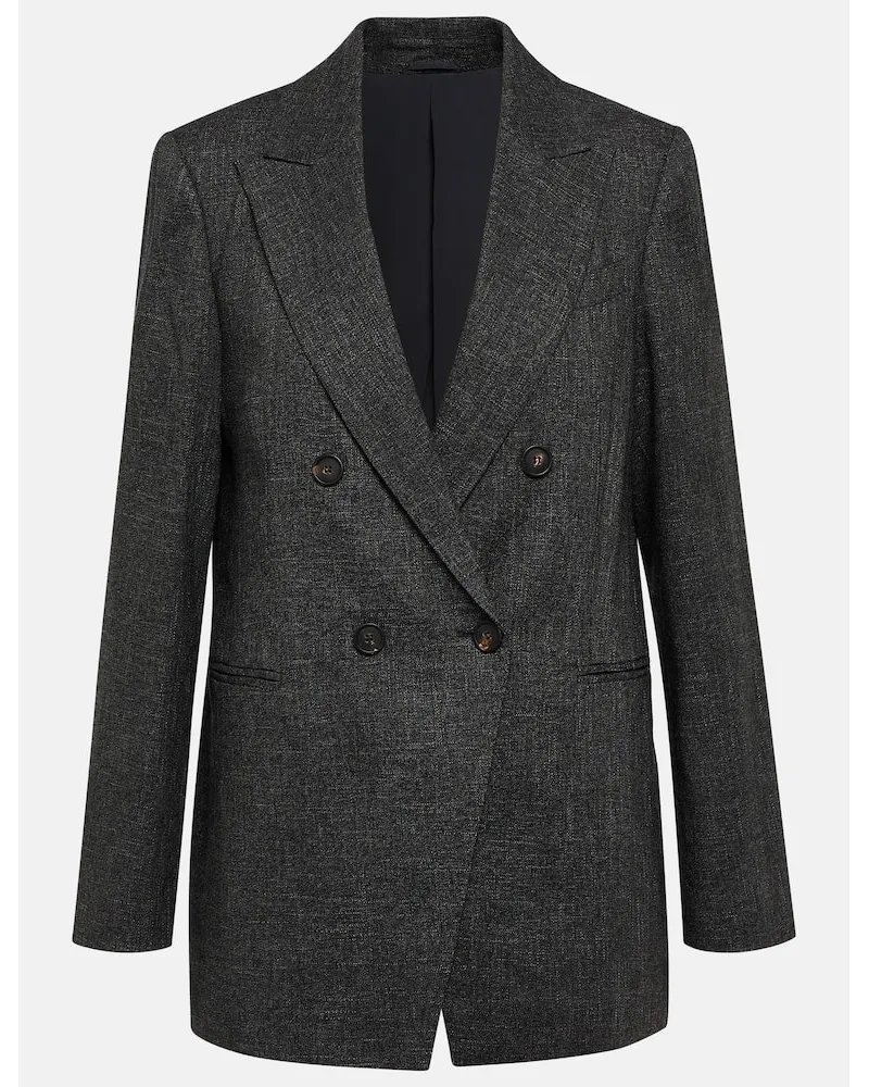 Brunello Cucinelli Blazer Grau