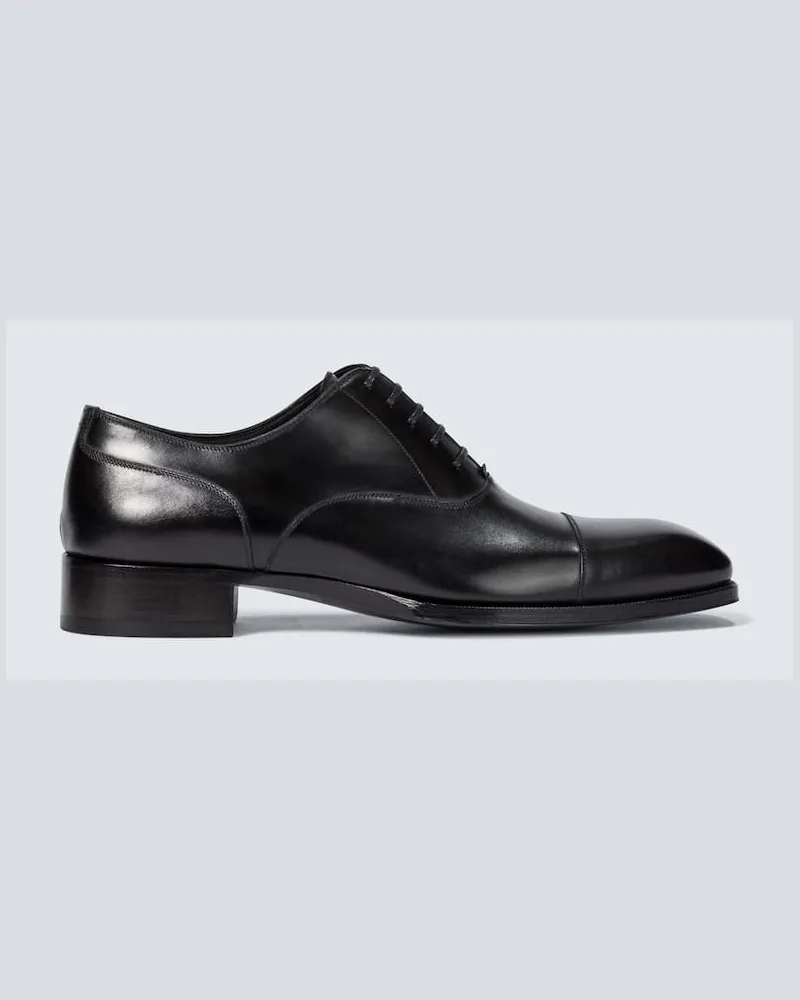 Tom Ford Schnürschuhe Elkan aus Leder Schwarz