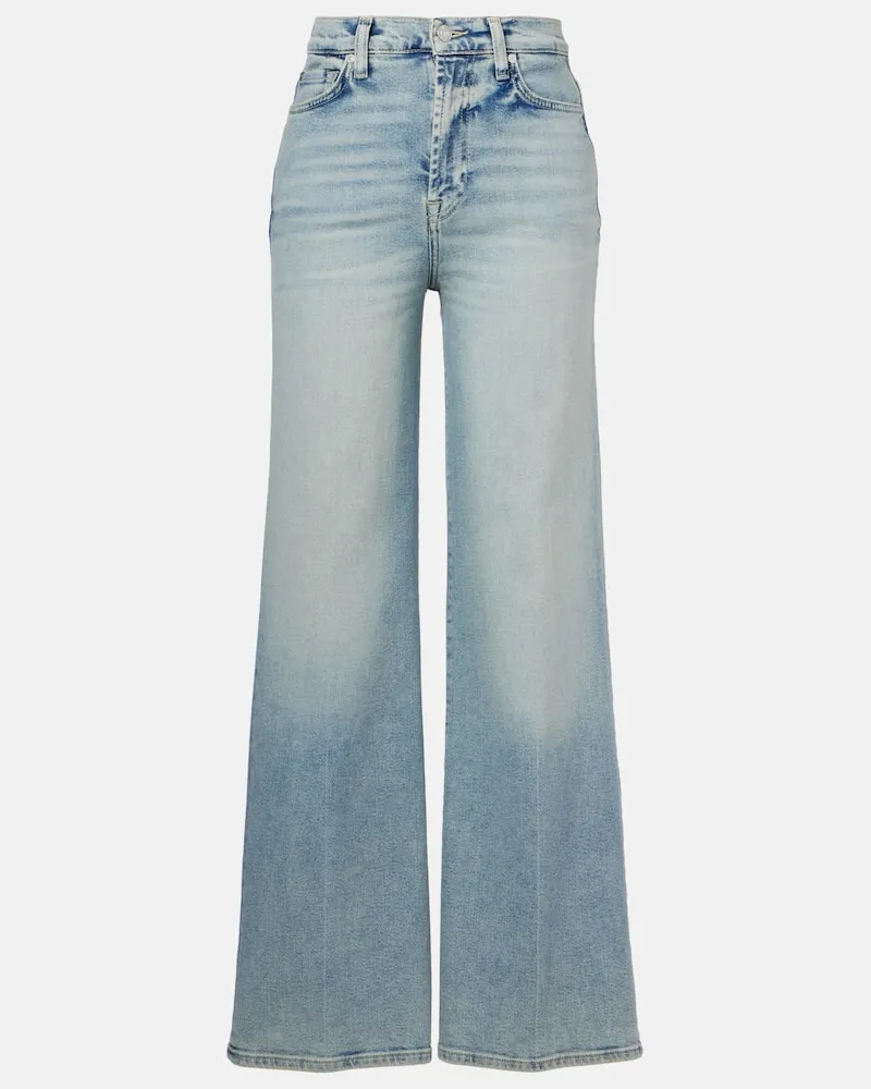 7 for all mankind Low-Rise Flared Jeans Jo Blau