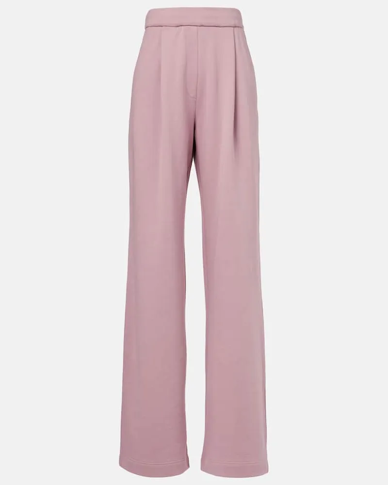 Dries van Noten Jogginghose aus Baumwoll-Jersey Pink
