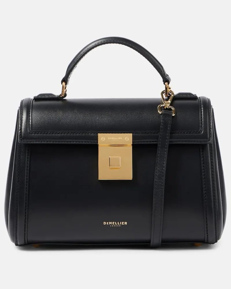 DeMELLIER Tote Paris aus Leder Schwarz