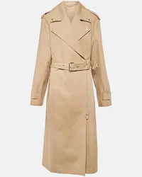 Totême Trenchcoat aus Baumwolle Beige