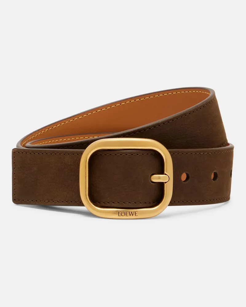 Loewe Gürtel aus Leder Braun