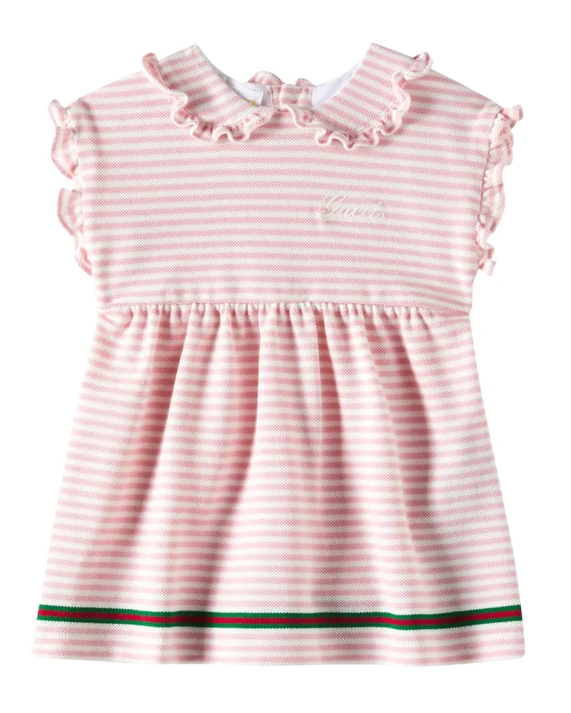 Gucci Baby Kleid aus Baumwolle Multicolor