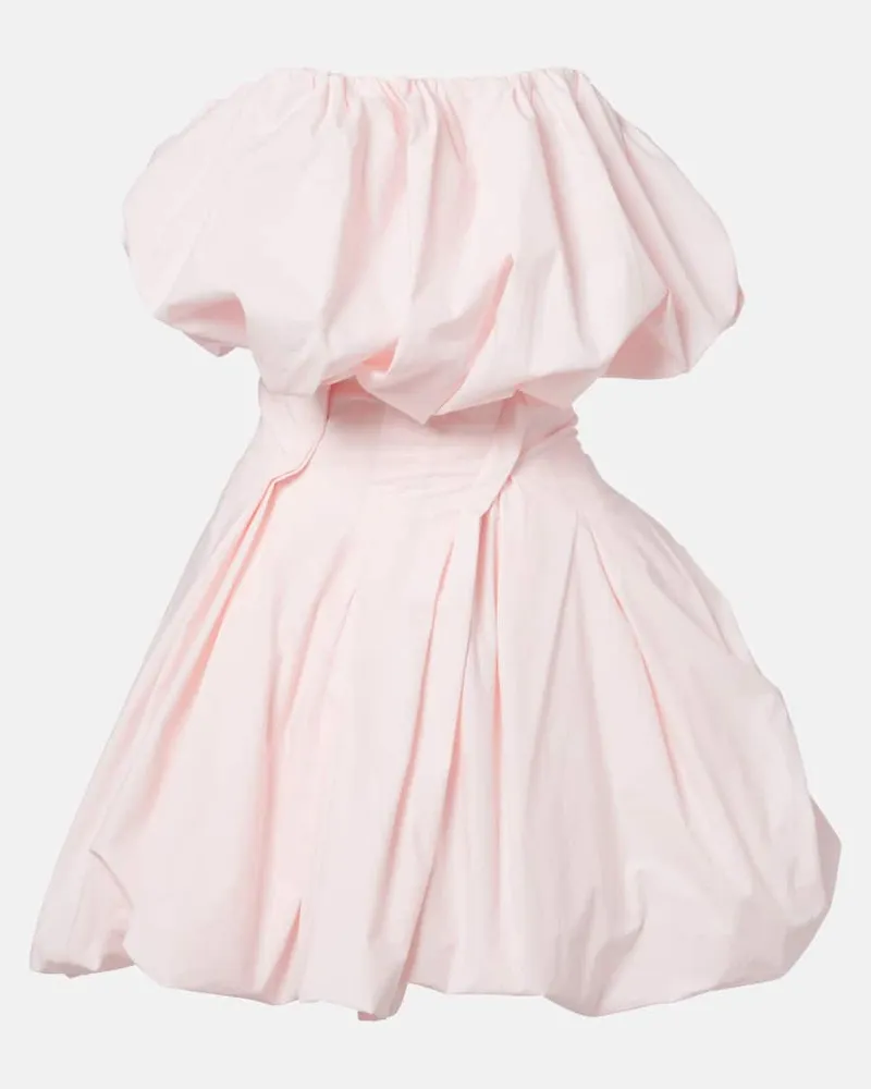 Magda Butrym Bustier-Kleid aus Baumwolle Rosa