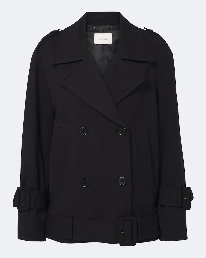Dorothee Schumacher Cabanjacke Emotional Essence aus Jersey Schwarz