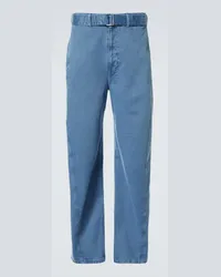 Christophe Lemaire Barrel Jeans Twisted Blau