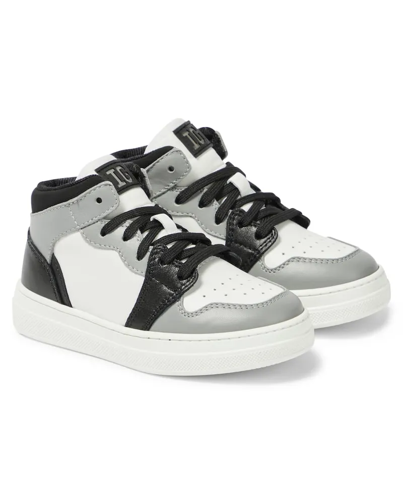 Il Gufo Sneakers aus Leder Multicolor