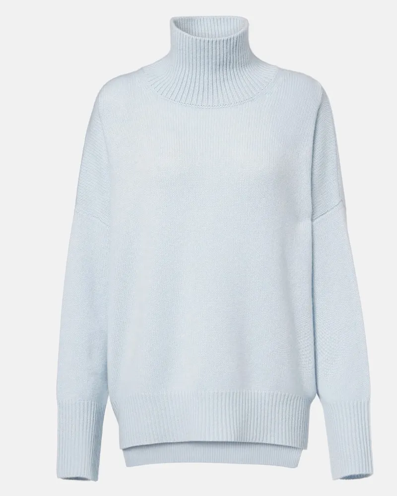 Lisa Yang Oversize-Pullover Heidi aus Kaschmir Blau