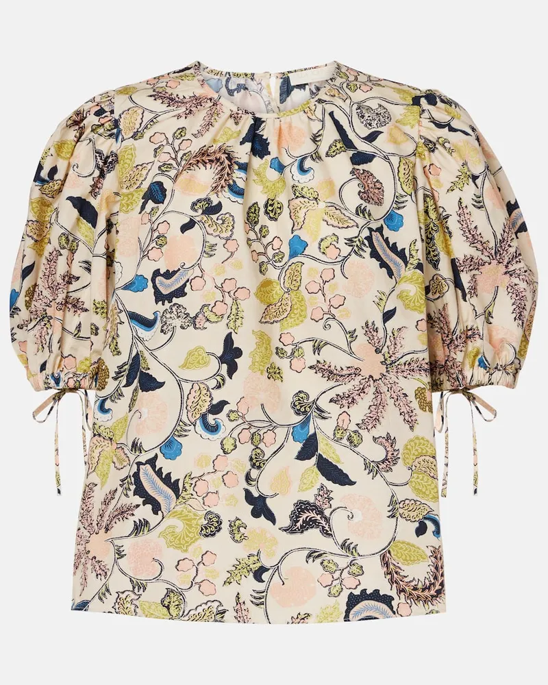 Ulla Johnson Bluse Coralie aus Baumwolle Multicolor