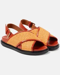 Marni Sandalen Fussbet Braun